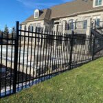 Aluminum Picket Fence-Aluminum Fence-Aluminum Picket Fence with Finials