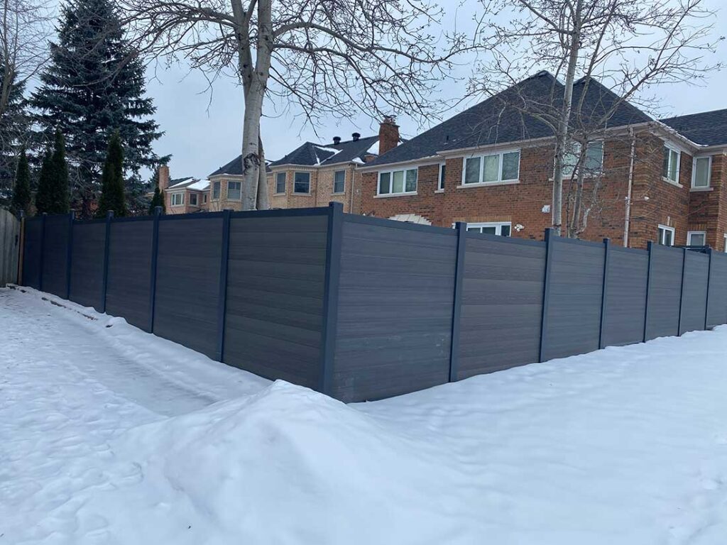Composite Fence Panels-Composite Fence-Composite Privacy Fence Installed in Richmond Hill