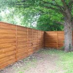 Horizontal Wood Fence